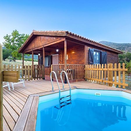 Aldea Los Odres - Cabanas De Madera De 1ª Con Piscina Privada Y Bbq En La Puerta Moratalla  Luaran gambar