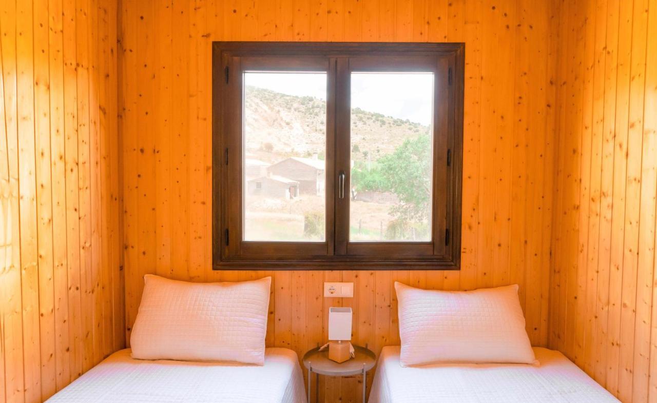 Aldea Los Odres - Cabanas De Madera De 1ª Con Piscina Privada Y Bbq En La Puerta Moratalla  Luaran gambar