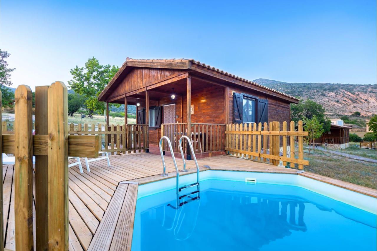 Aldea Los Odres - Cabanas De Madera De 1ª Con Piscina Privada Y Bbq En La Puerta Moratalla  Luaran gambar