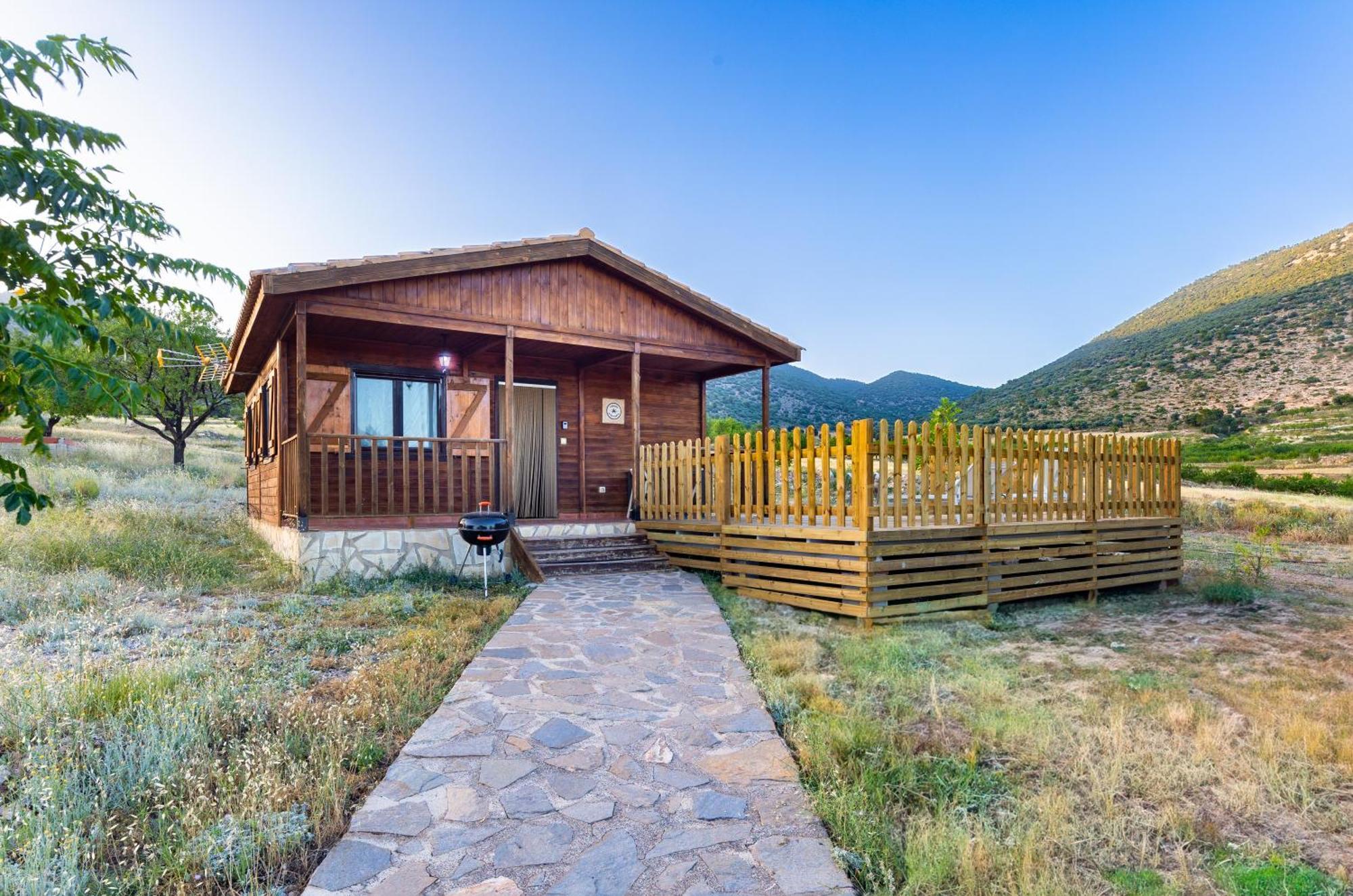 Aldea Los Odres - Cabanas De Madera De 1ª Con Piscina Privada Y Bbq En La Puerta Moratalla  Luaran gambar