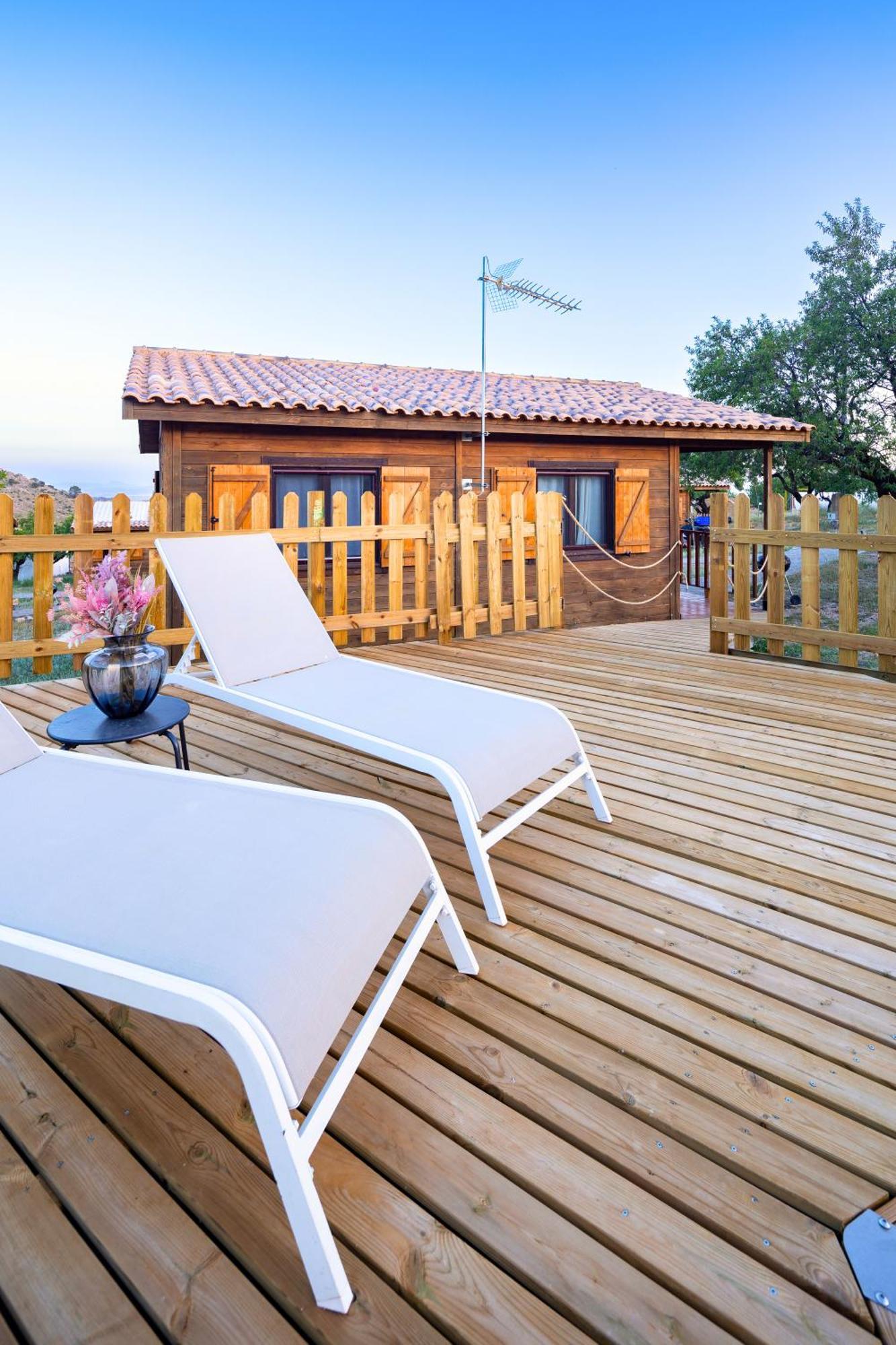 Aldea Los Odres - Cabanas De Madera De 1ª Con Piscina Privada Y Bbq En La Puerta Moratalla  Luaran gambar