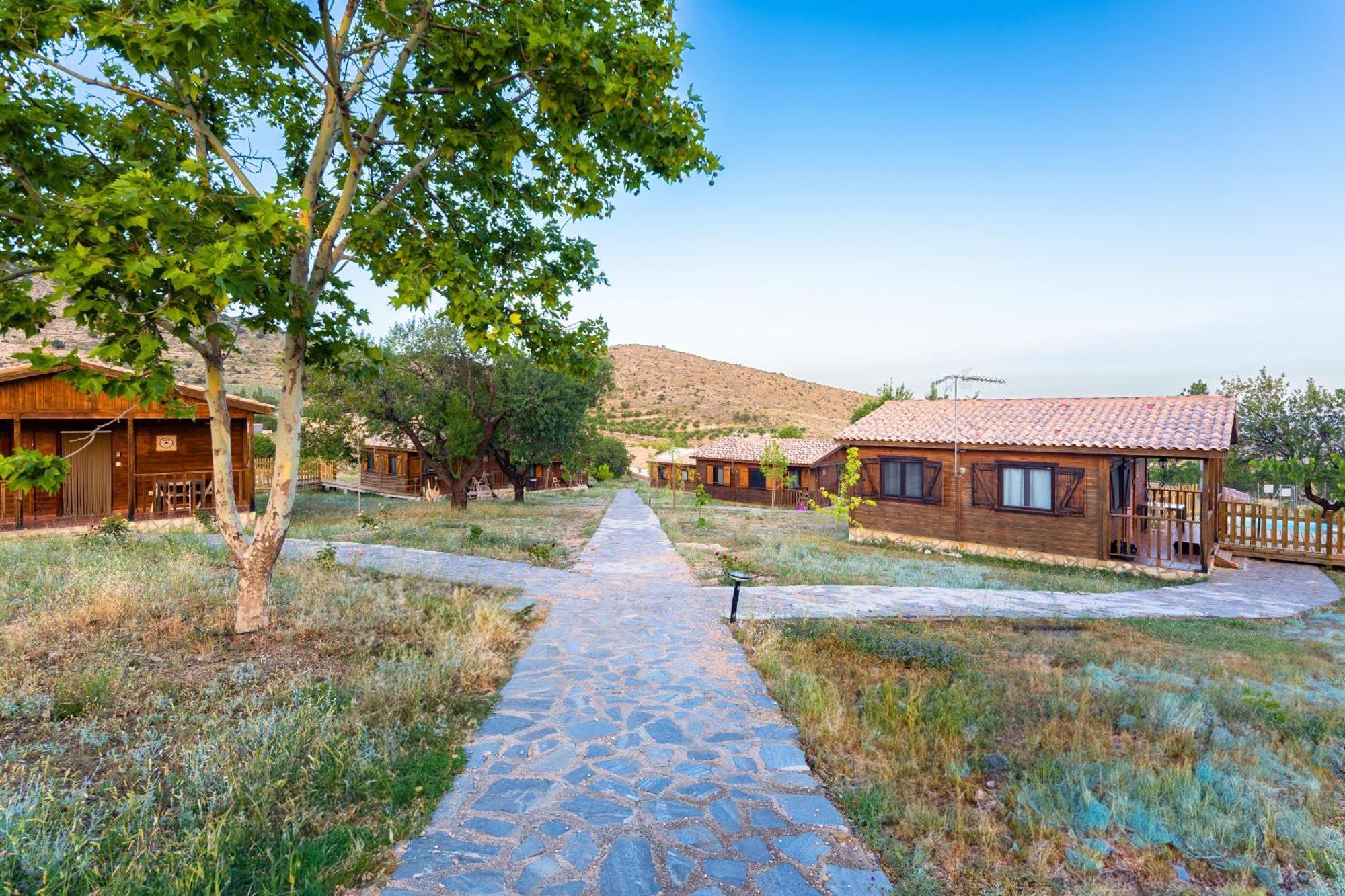 Aldea Los Odres - Cabanas De Madera De 1ª Con Piscina Privada Y Bbq En La Puerta Moratalla  Luaran gambar