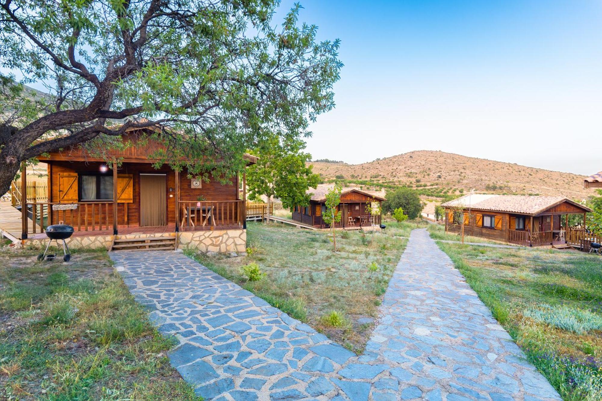 Aldea Los Odres - Cabanas De Madera De 1ª Con Piscina Privada Y Bbq En La Puerta Moratalla  Bilik gambar
