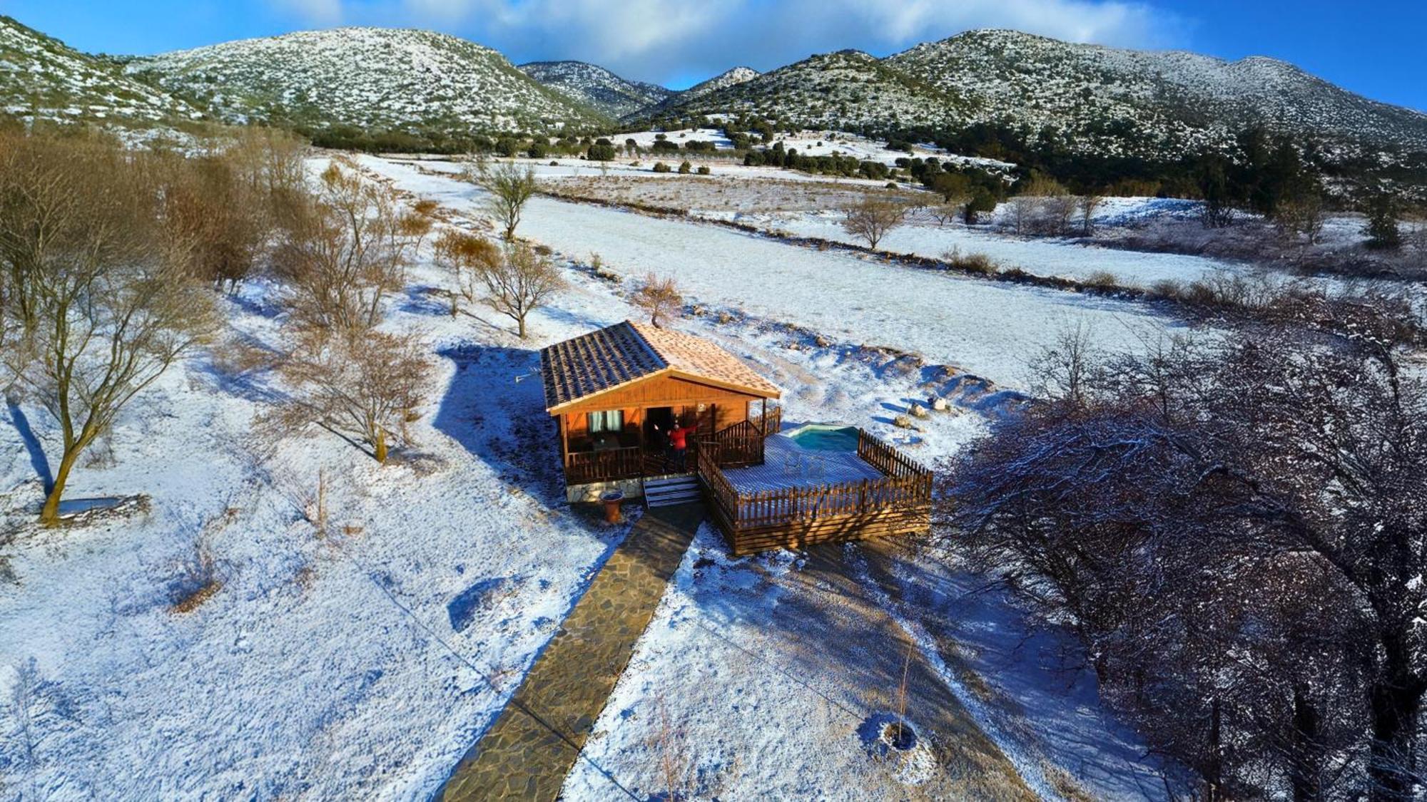 Aldea Los Odres - Cabanas De Madera De 1ª Con Piscina Privada Y Bbq En La Puerta Moratalla  Luaran gambar